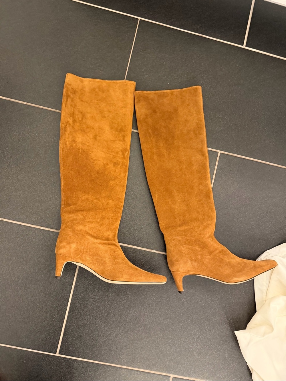 STAUD Wally Boot Tan Suede Size 39 New